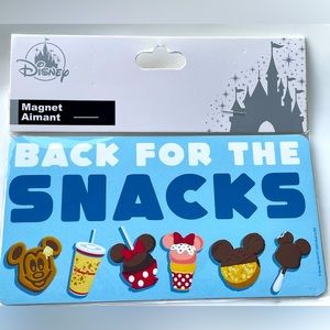 Disney Magnet - Back For The Snacks  - NEW